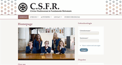 Desktop Screenshot of csfr.nl